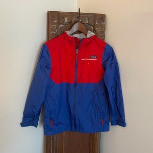 Kids' Patagonia Torrentshell Rain Jacket - Size Large - Red Blue